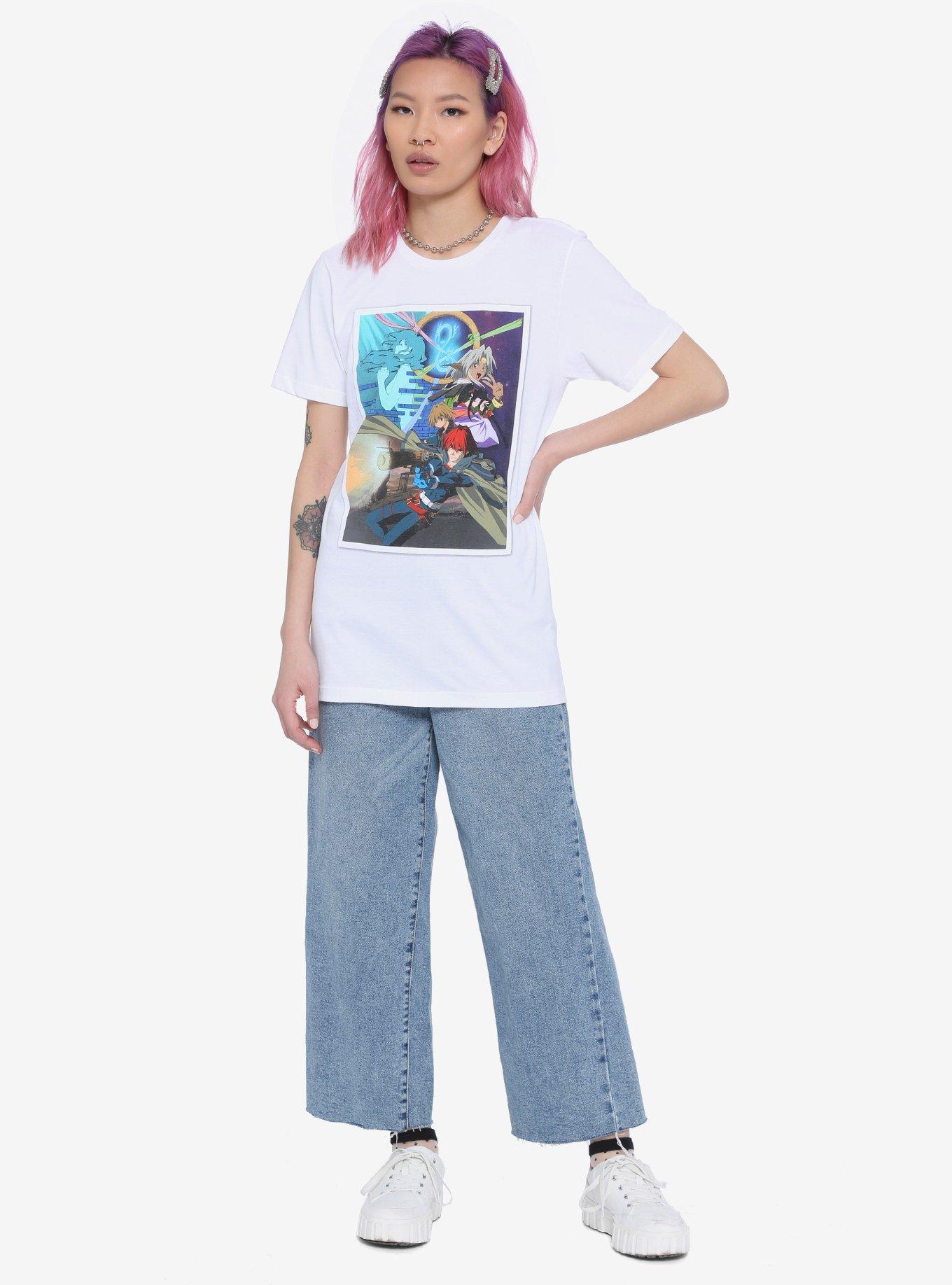 Outlaw Star Poster Girls T-Shirt, MULTI, alternate