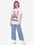 Demon Slayer Tanjiro & Nezuko Boyfriend Fit Girls T-Shirt, MULTI, alternate