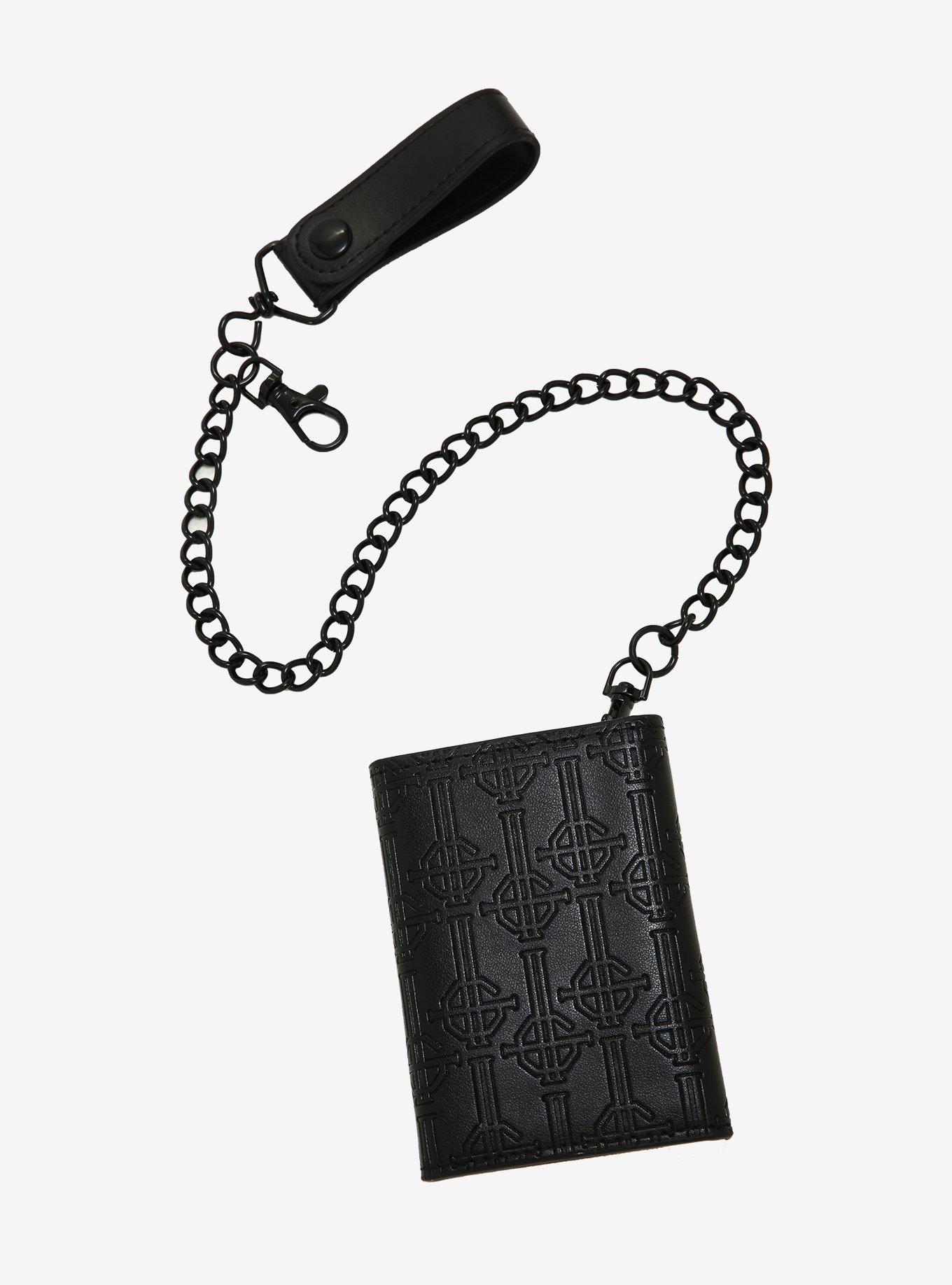 Ghost Grucifix Tri-Fold Chain Wallet, , alternate
