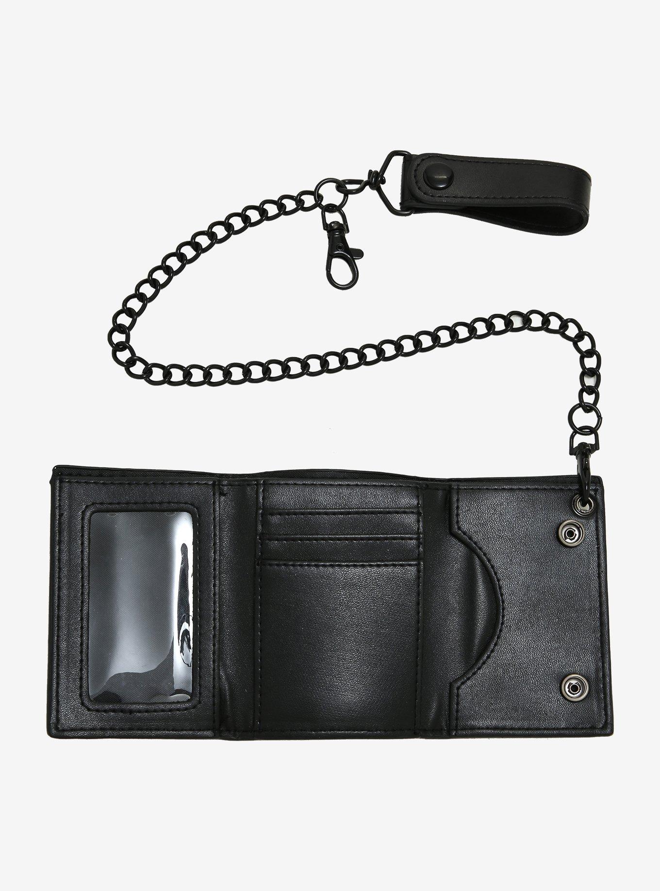 Ghost Grucifix Tri-Fold Chain Wallet, , alternate