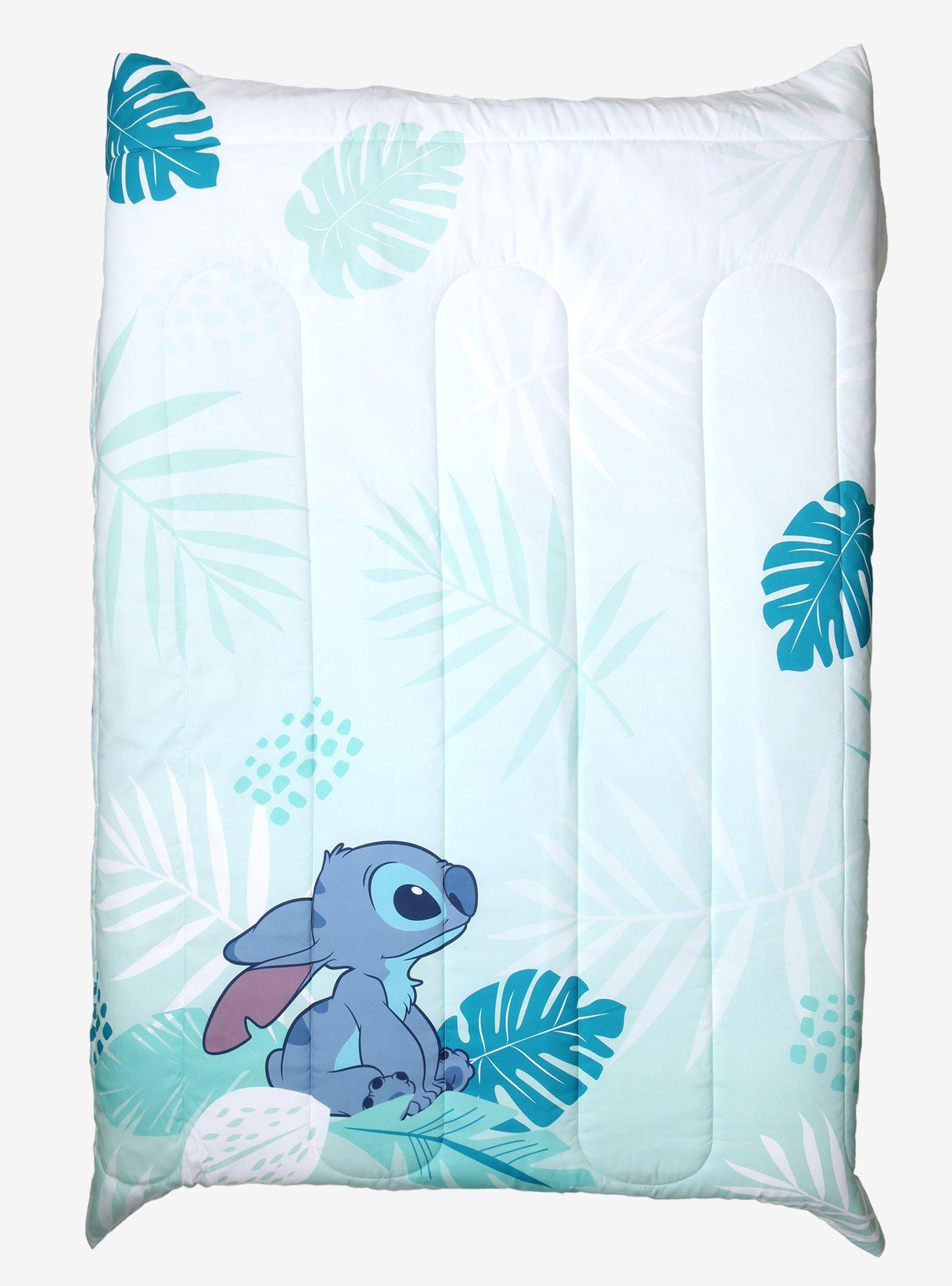 Disney Lilo & Stitch Palm Leaves Stitch Reversible Full/Queen Comforter, , alternate