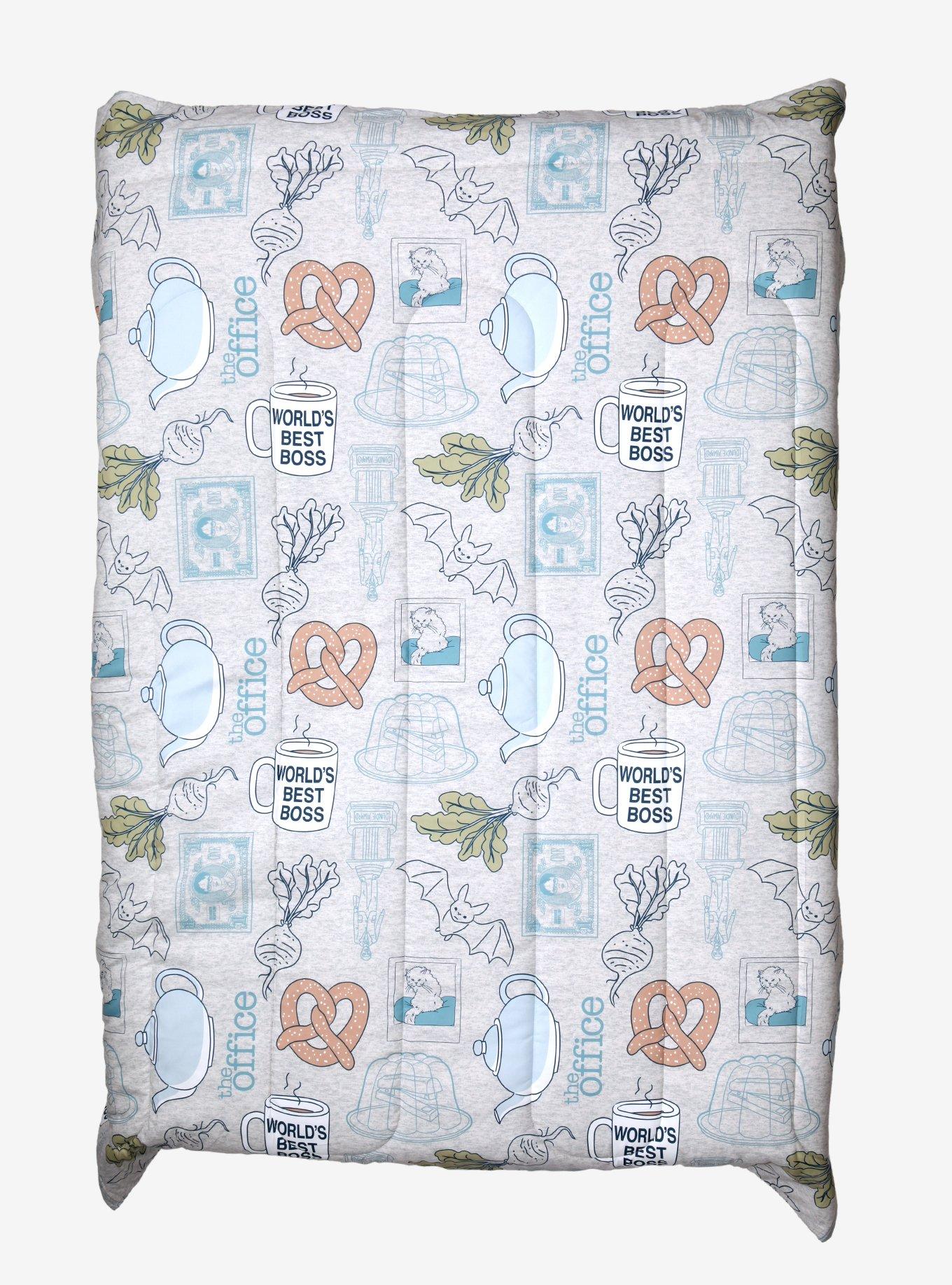 The Office Icons Full/Queen Comforter, , alternate