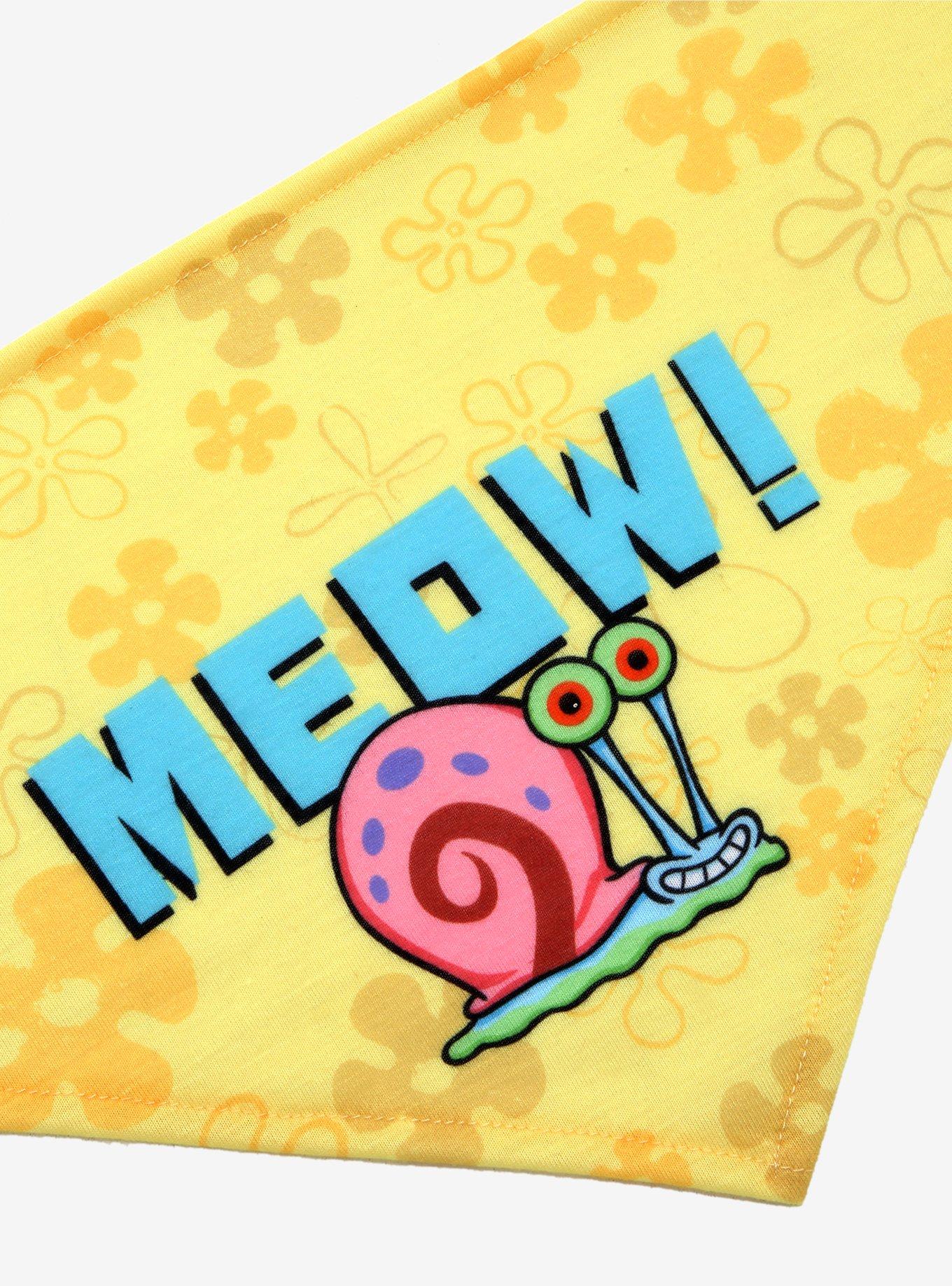 SpongeBob SquarePants Gary the Snail Meow Pet Bandana - BoxLunch Exclusive, MULTI, alternate