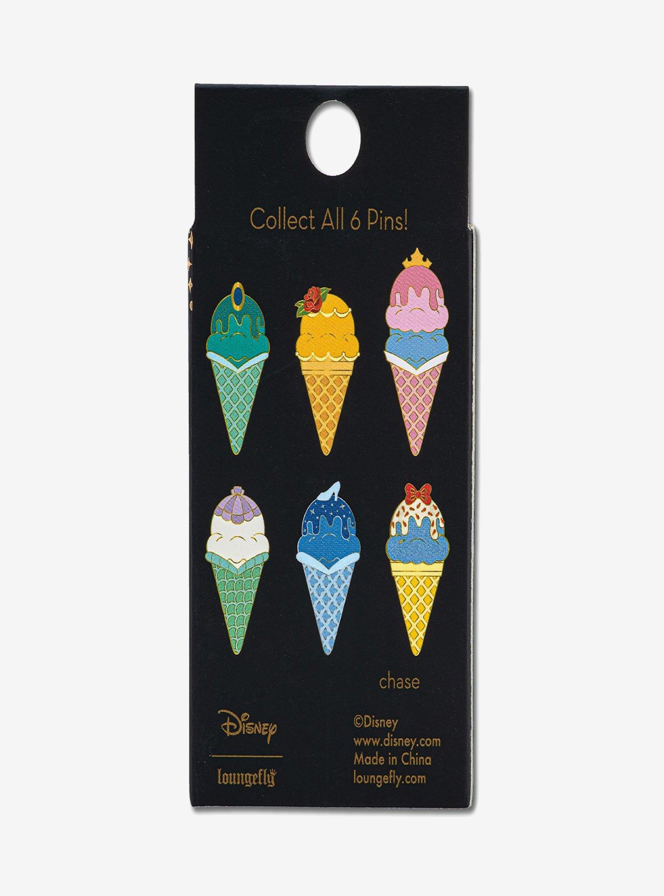Loungefly Disney Princess Ice Cream Blind Box Enamel Pin, , alternate