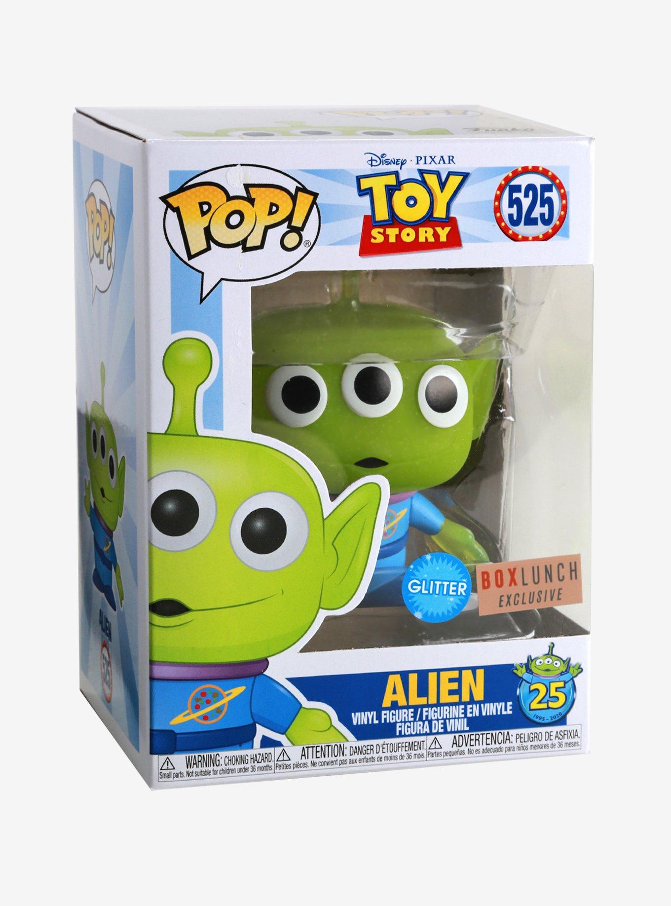 Funko Pop! Tees Disney Pixar Toy Story Pizza Planet T-Shirt & Alien (Translucent Glitter) Vinyl Figure Box Set - BoxLunch Exclusive, MULTI, alternate