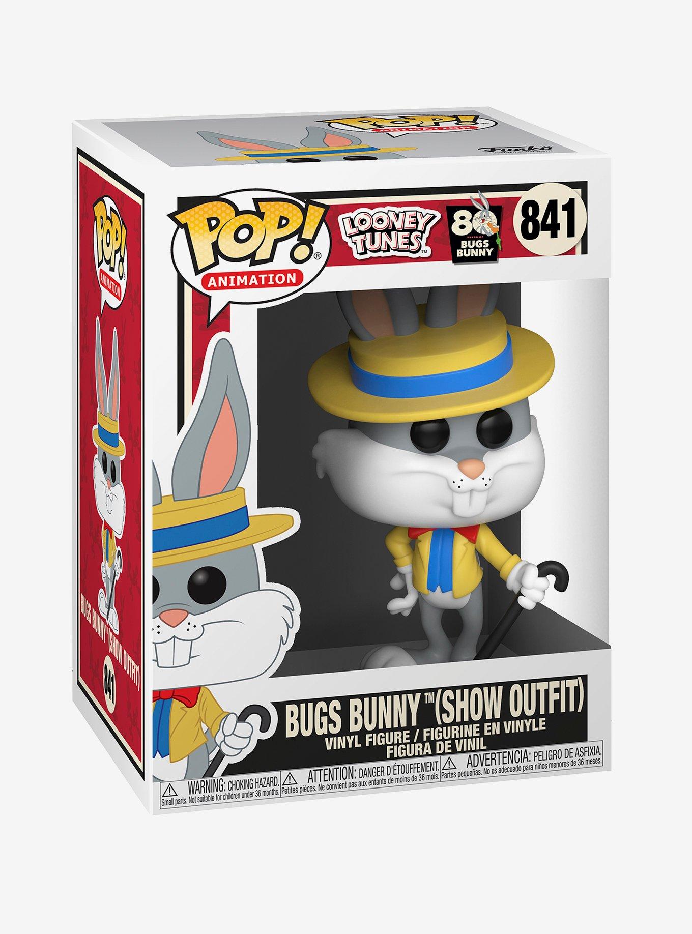 Funko Pop! Animation Looney Tunes 80th Anniversary Bugs Bunny (Show Outfit) Vinyl Figure, , alternate