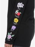 Disney Princess Floral Women's Long Sleeve T-Shirt - BoxLunch Exclusive, MULTI, alternate