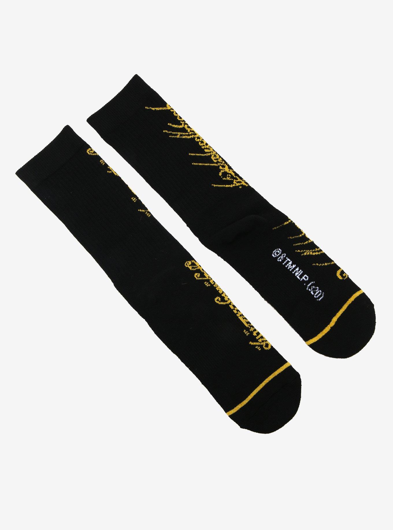 The Lord of the Rings Tengwar Crew Socks - BoxLunch Exclusive, , alternate