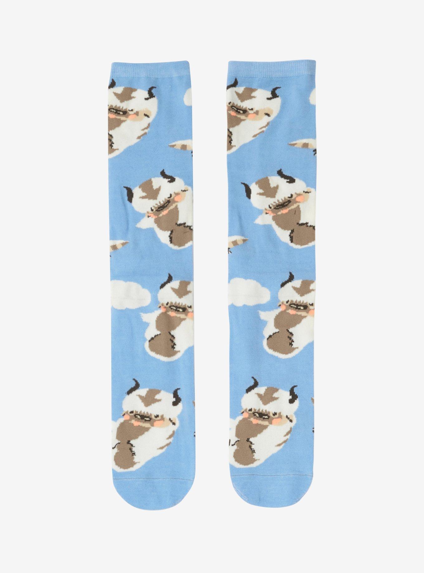 Avatar: The Last Airbender Appa & Momo Crew Socks - BoxLunch Exclusive