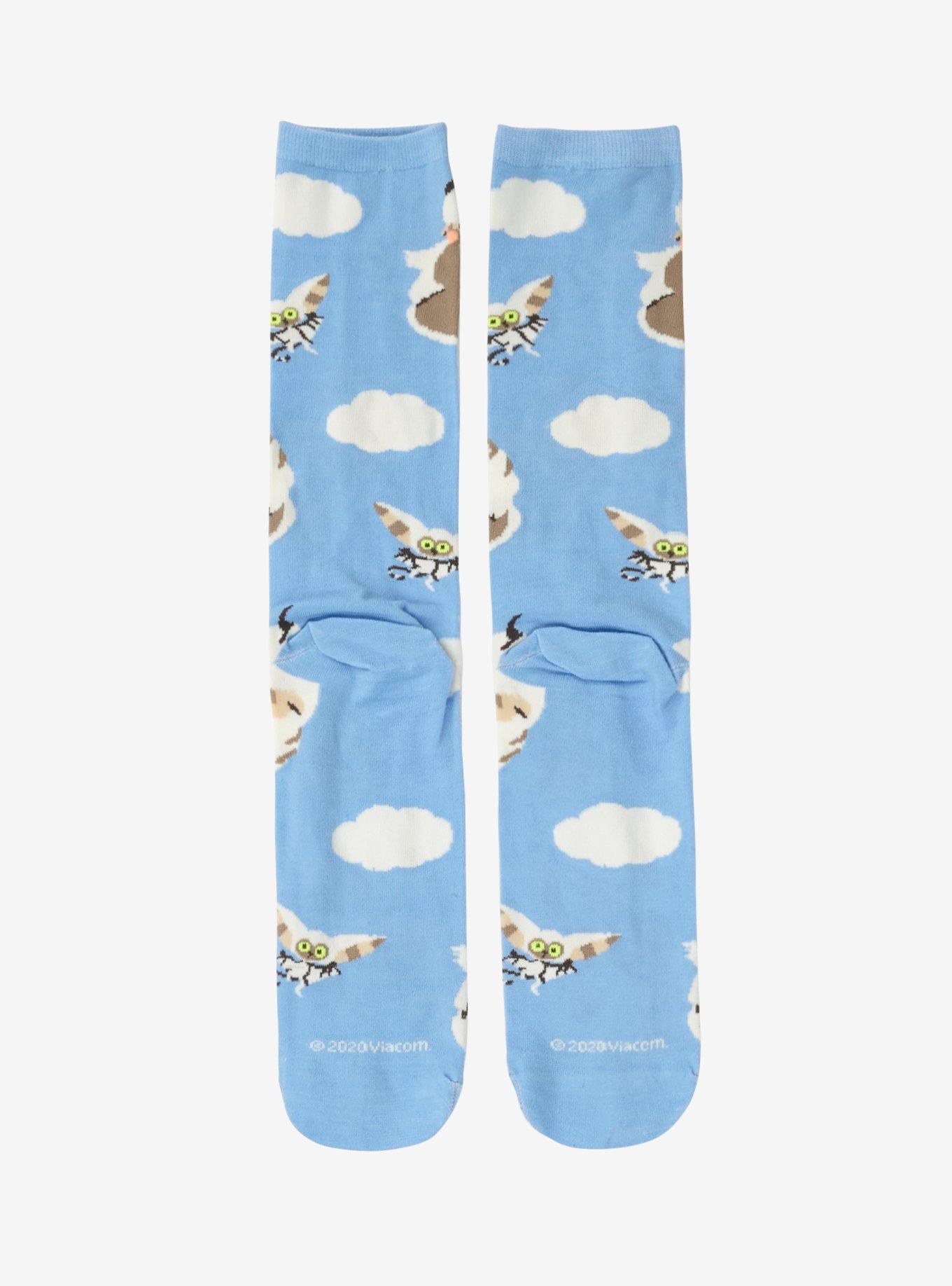 Avatar: The Last Airbender Appa & Momo Crew Socks - BoxLunch Exclusive