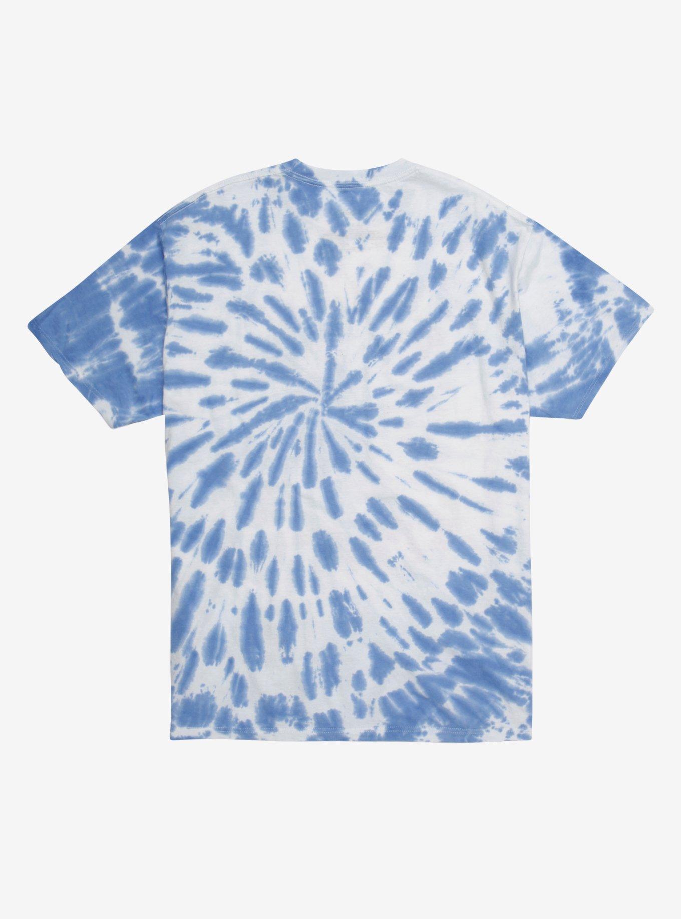 SpongeBob SquarePants It's All Relative Tie-Dye T-Shirt - BoxLunch Exclusive, LIGHT BLUE, alternate