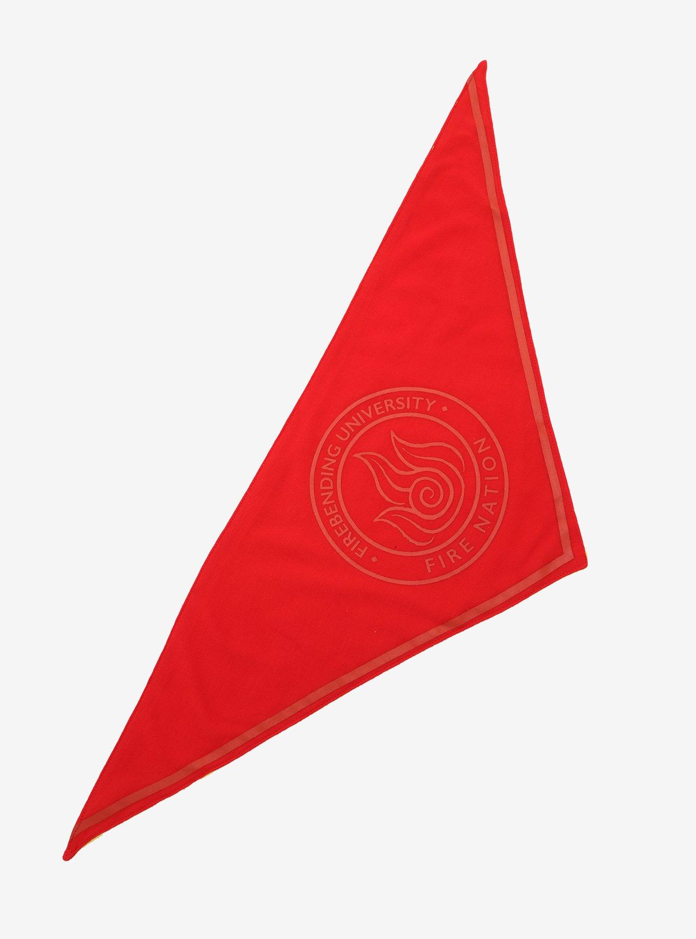 Avatar: The Last Airbender Bending University Reversible Pet Bandana - BoxLunch Exclusive, MULTI, alternate