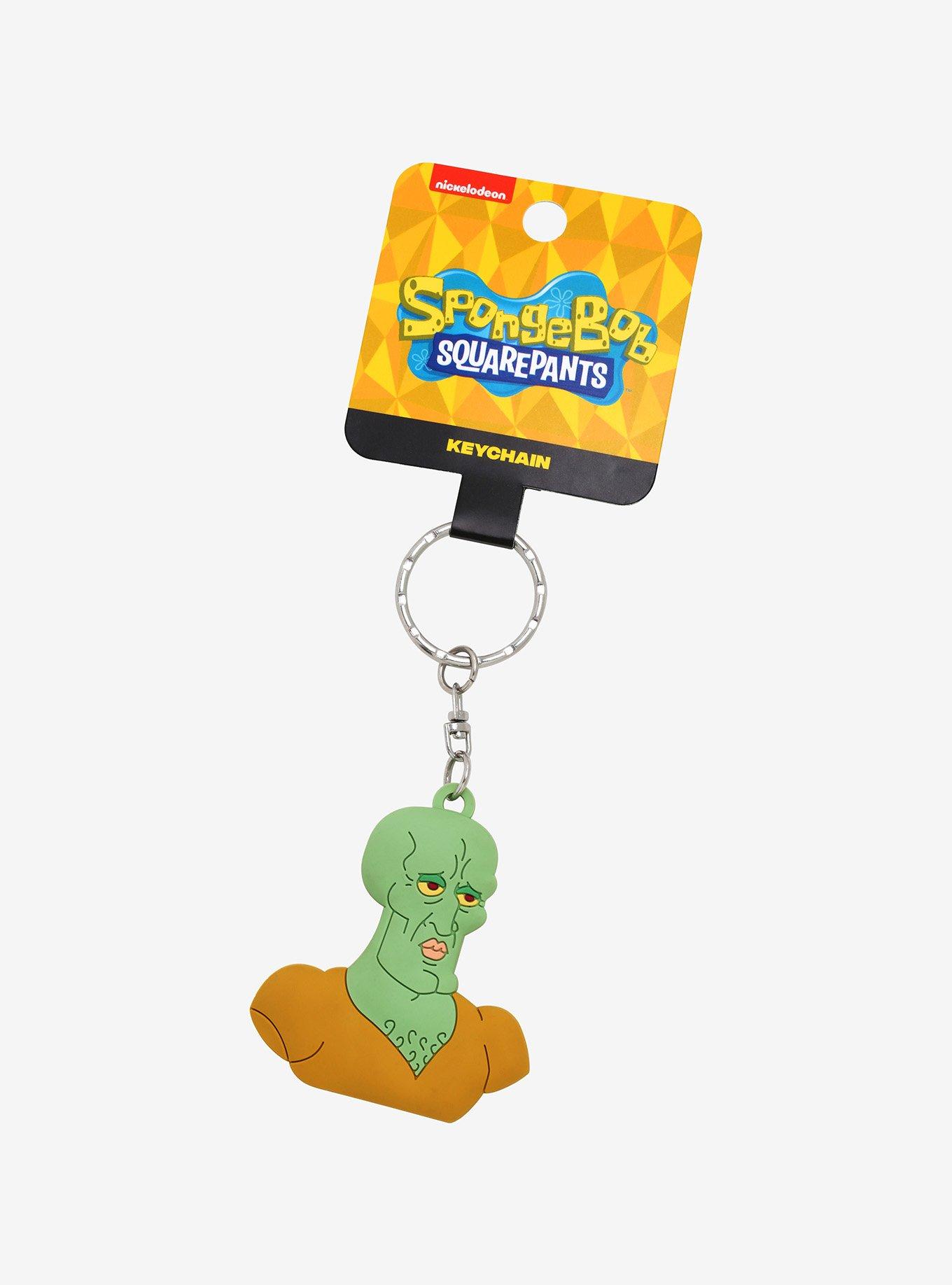 SpongeBob SquarePants Handsome Squidward Key Chain, , alternate