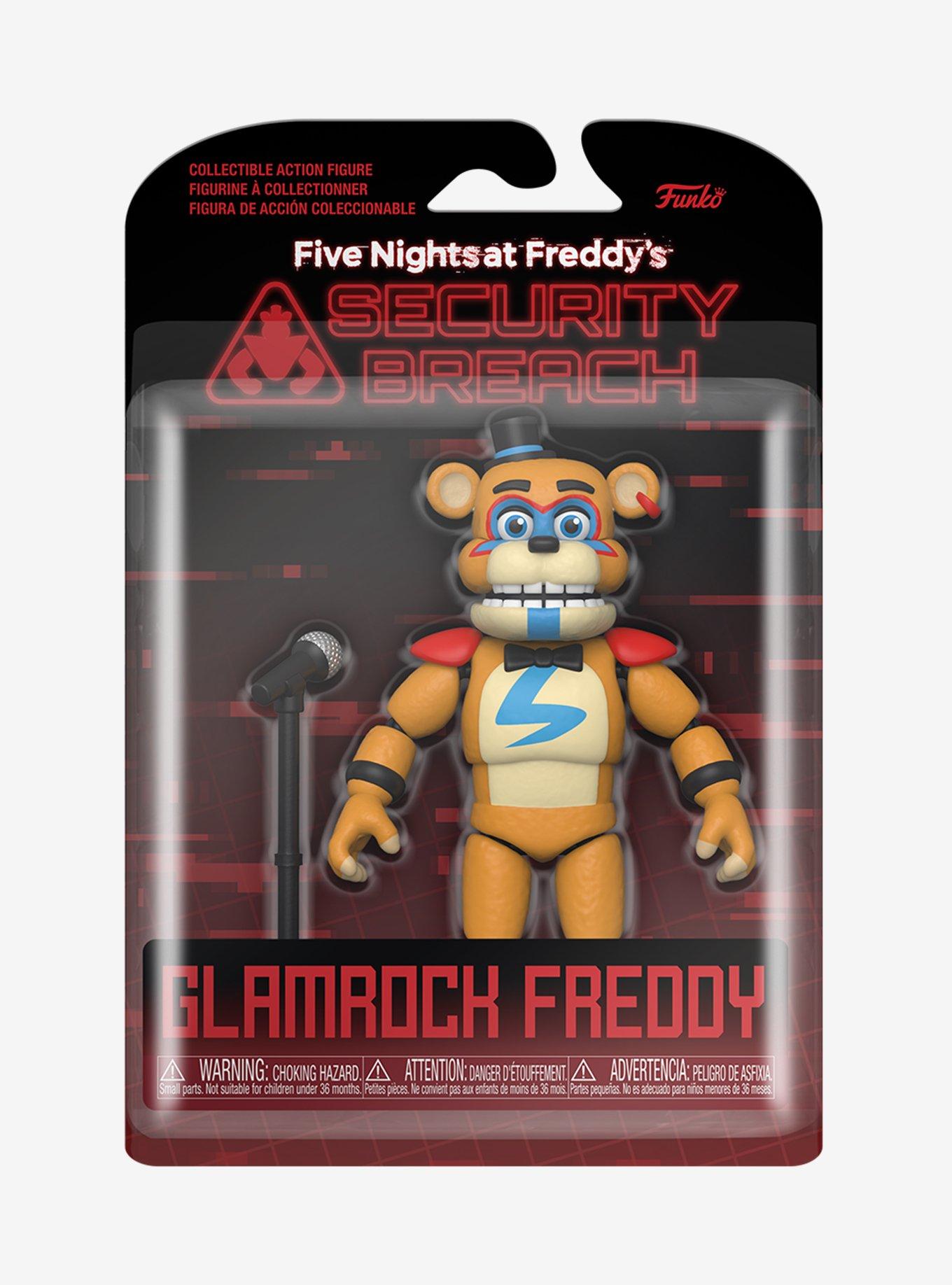 Funko Five Nights At Freddy's: Security Breach Glamrock Freddy Action Figure, , alternate