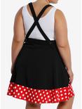 Disney Minnie Mouse Polka Dot Suspender Skirt Plus Size, MULTI, alternate