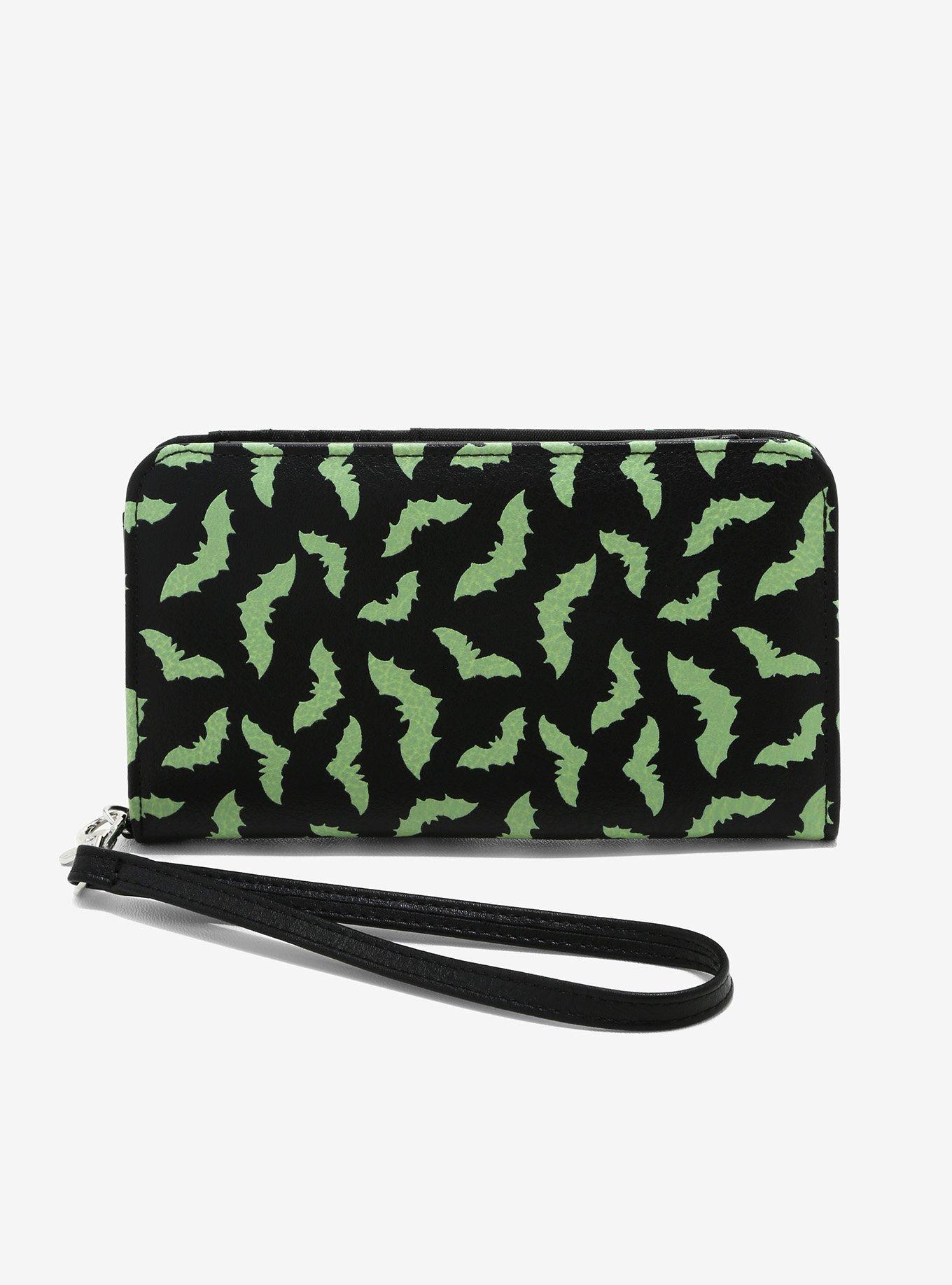 Bats Glow-In-The-Dark Tech Wallet, , alternate