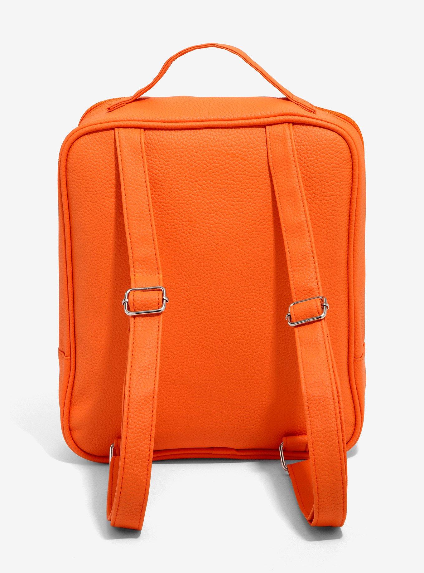 Pumpkin Cutout Pin Collector Mini Backpack, , alternate