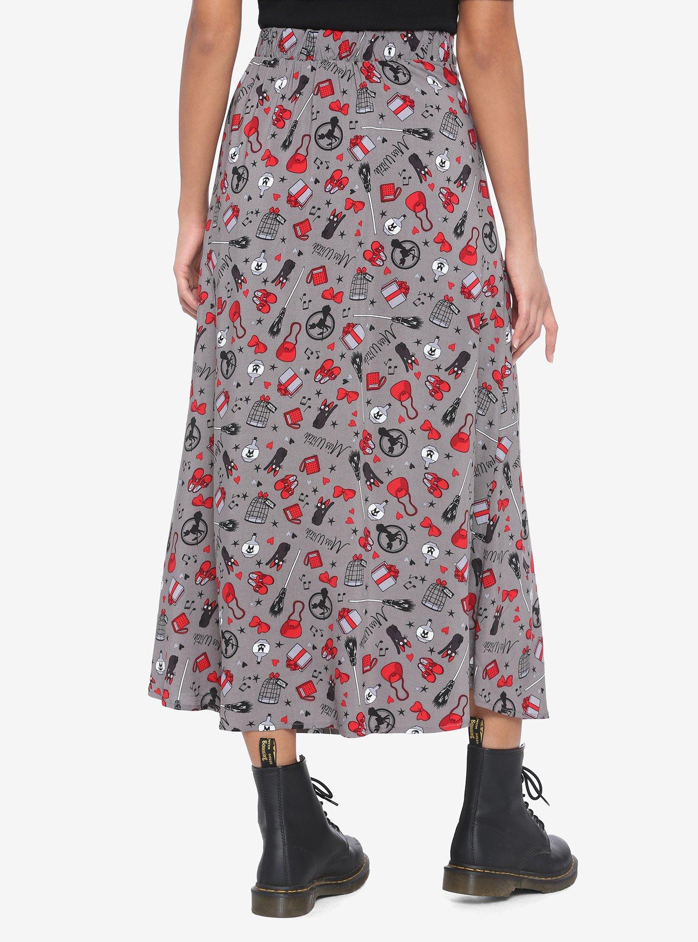 Studio Ghibli Kiki's Delivery Service Midi Skirt, MULTI, alternate