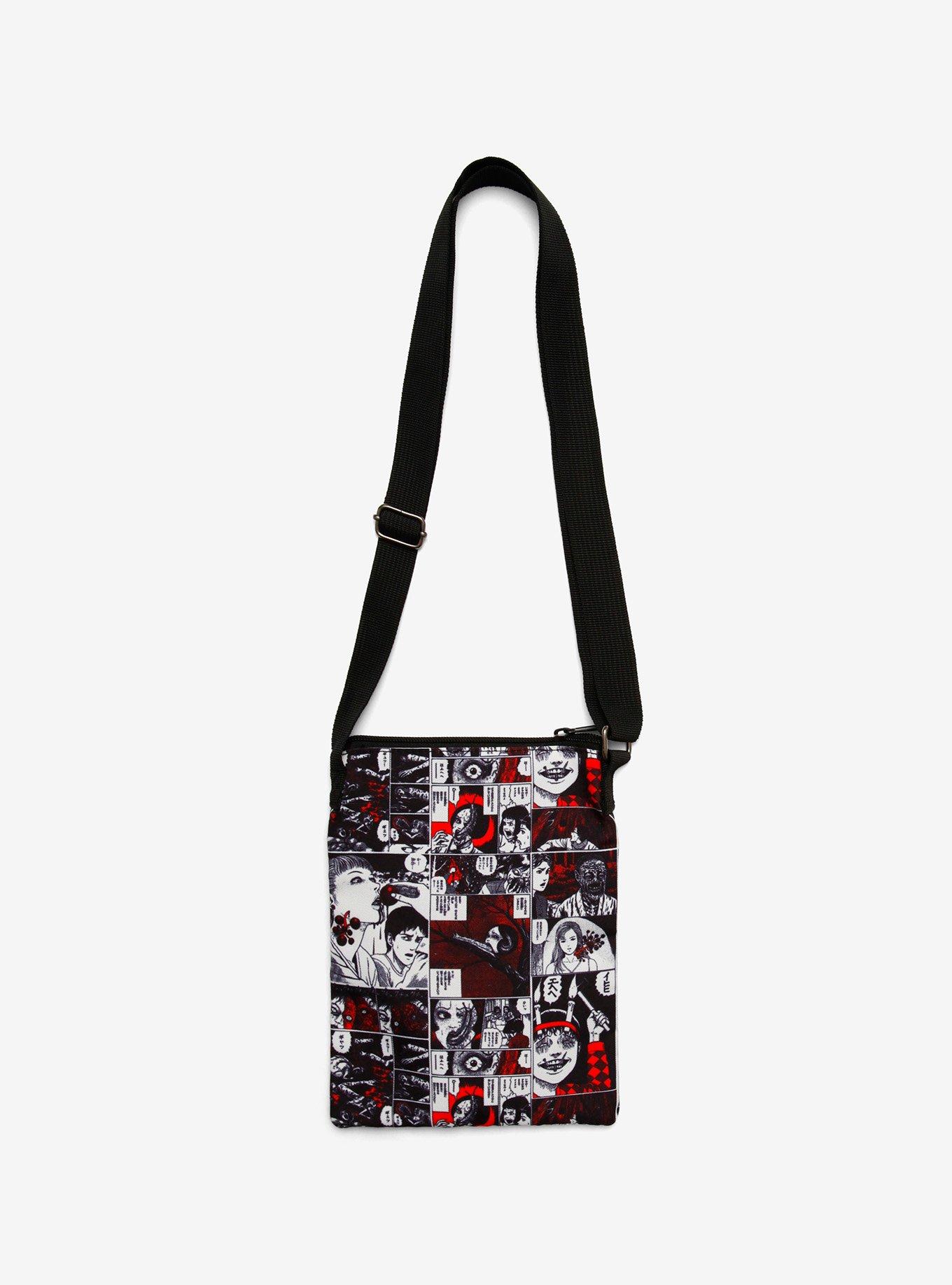 Junji Ito Comic Passport Crossbody Bag, , alternate