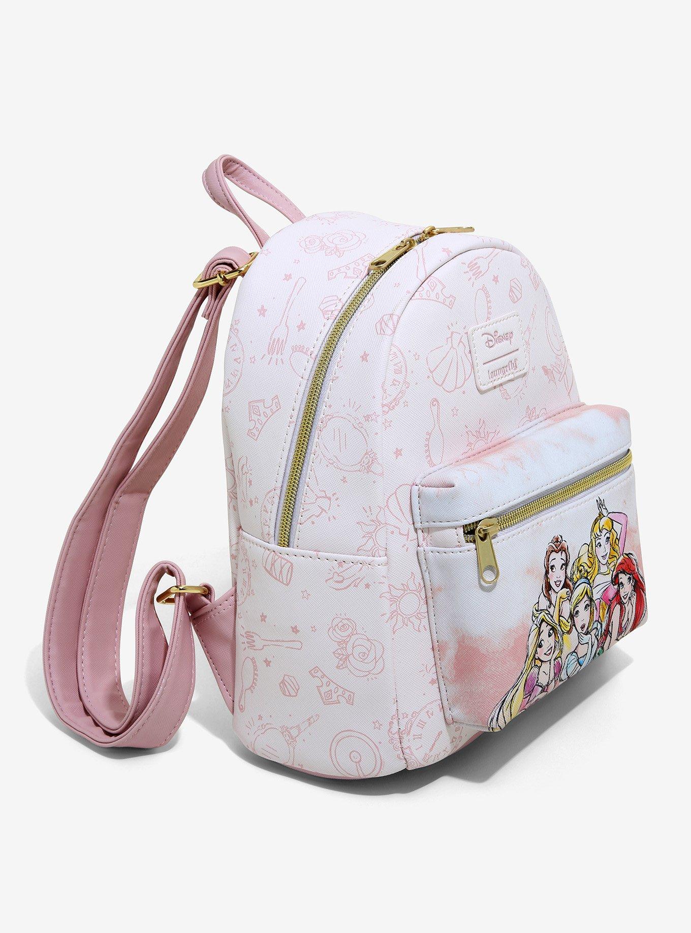 Loungefly Disney Princess Icons Mini Backpack, , alternate