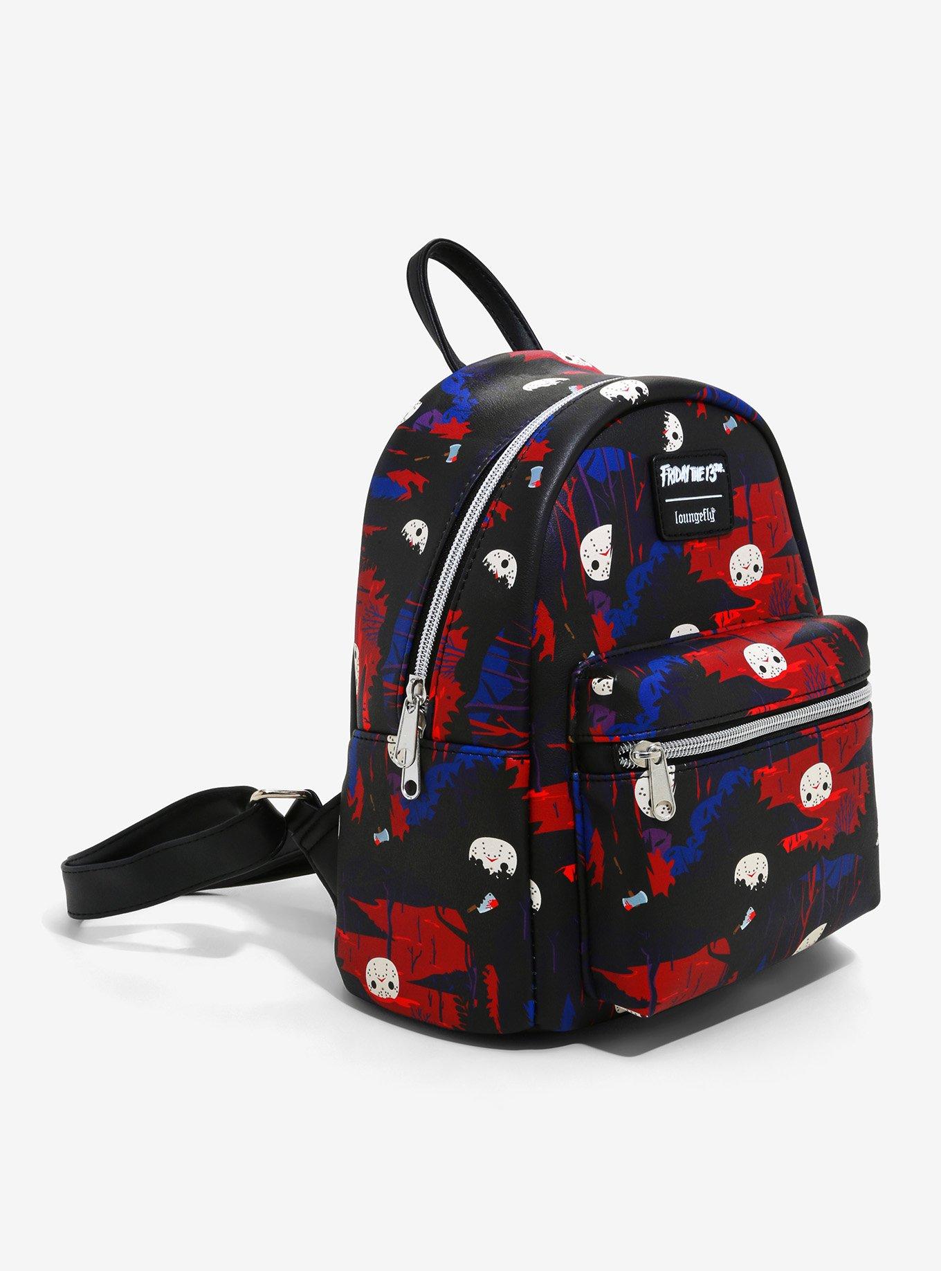 Loungefly Friday The 13th Chibi Jason Mini Backpack, , alternate