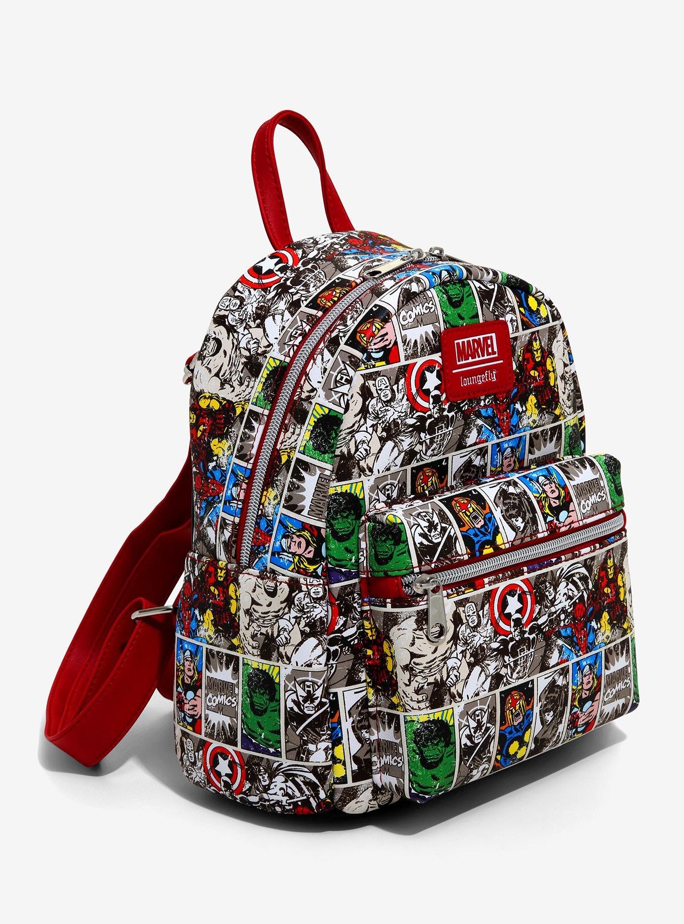 Loungefly Marvel Comic Mini Backpack, , alternate