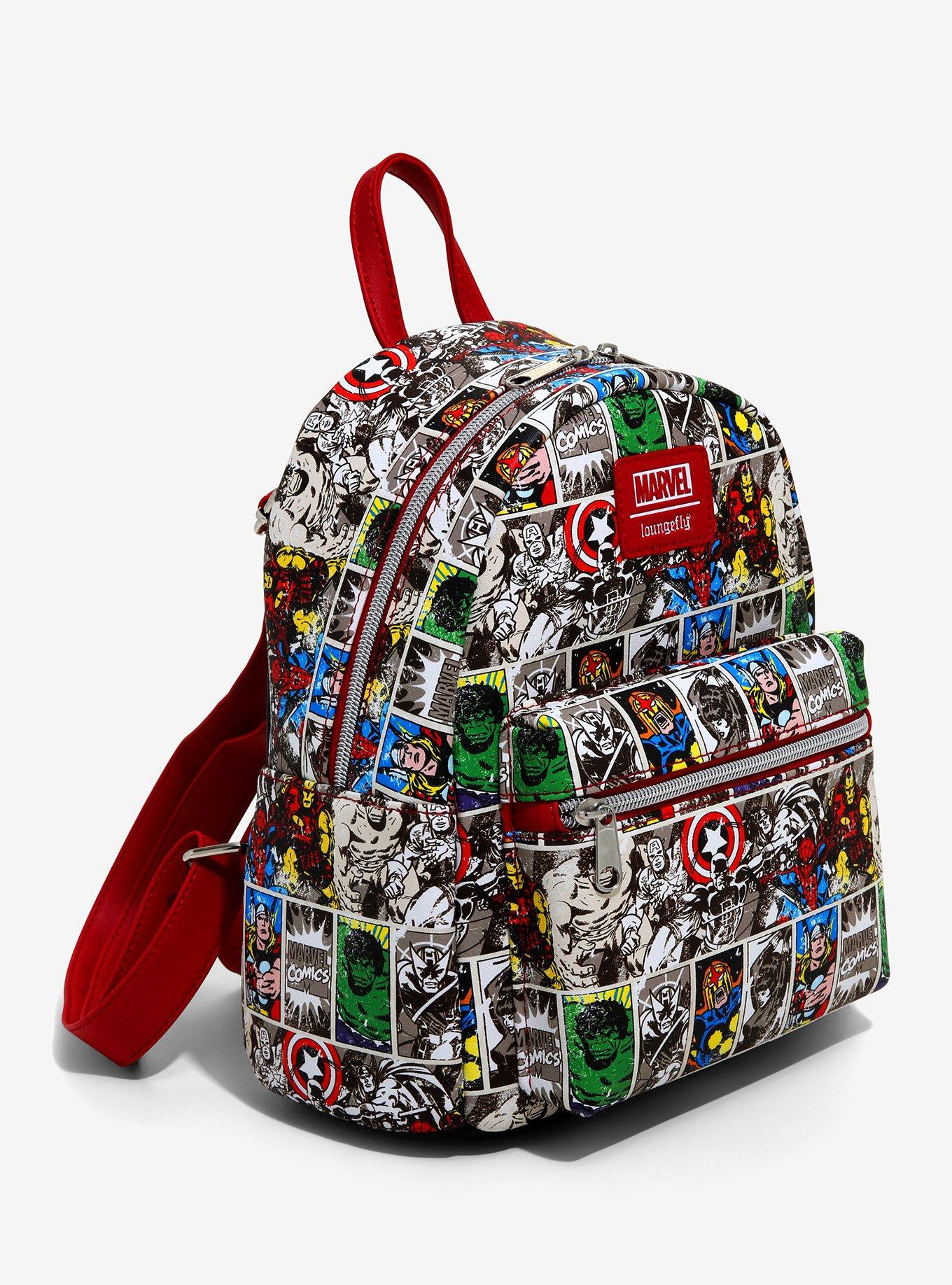 Loungefly Marvel Comic Mini Backpack, , alternate