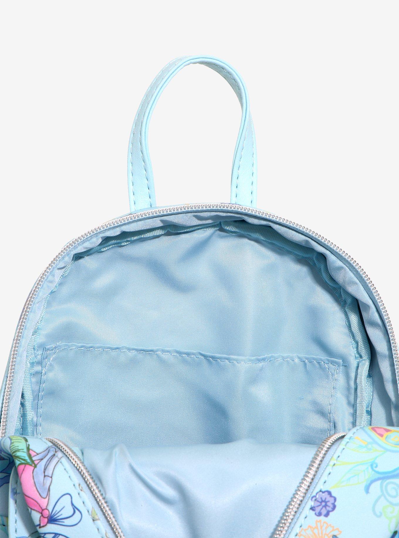 Loungefly Disney Cinderella Floral Mini Backpack, , alternate