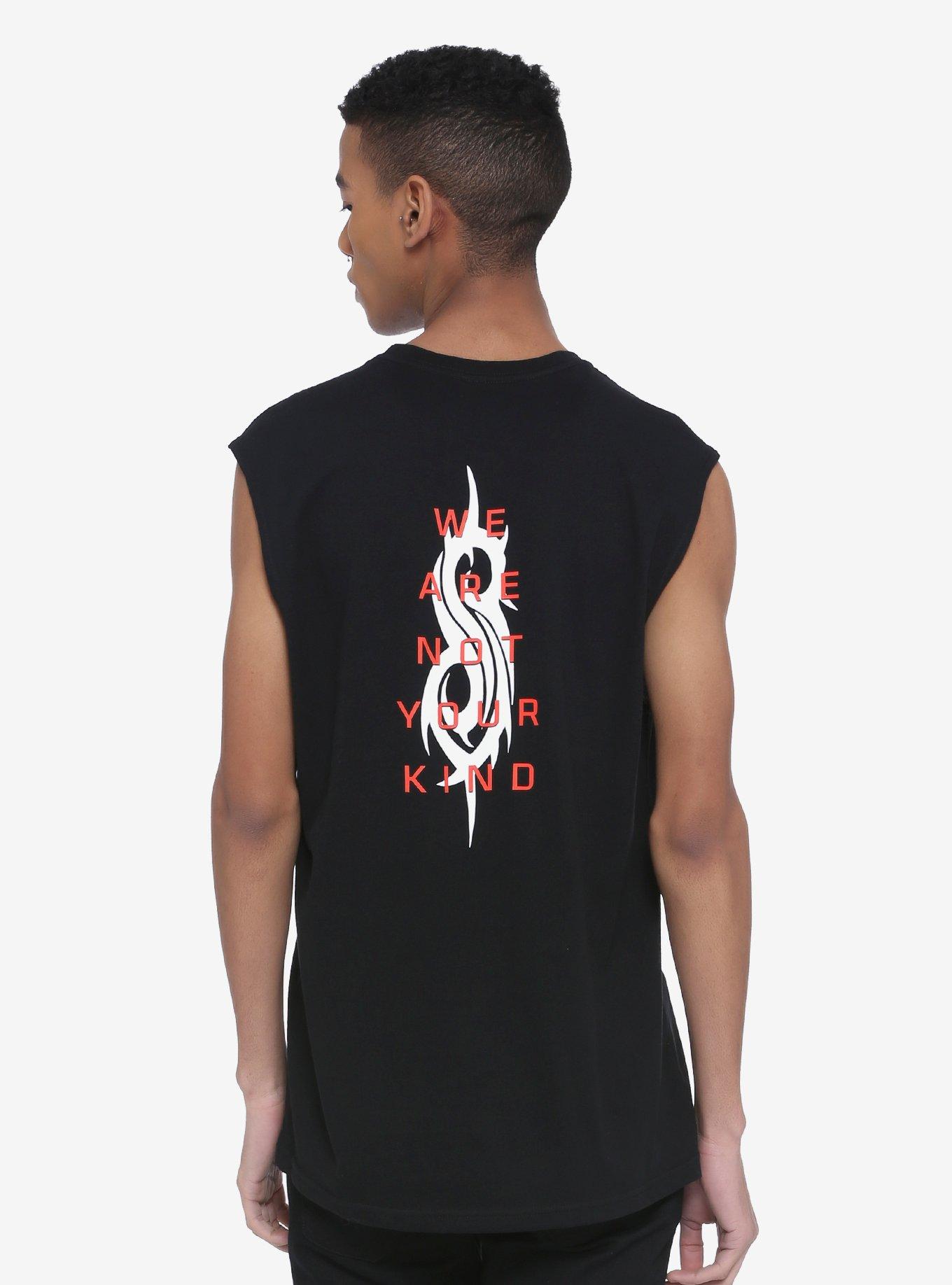 Slipknot W.A.N.Y.K. Muscle T-Shirt, BLACK, alternate