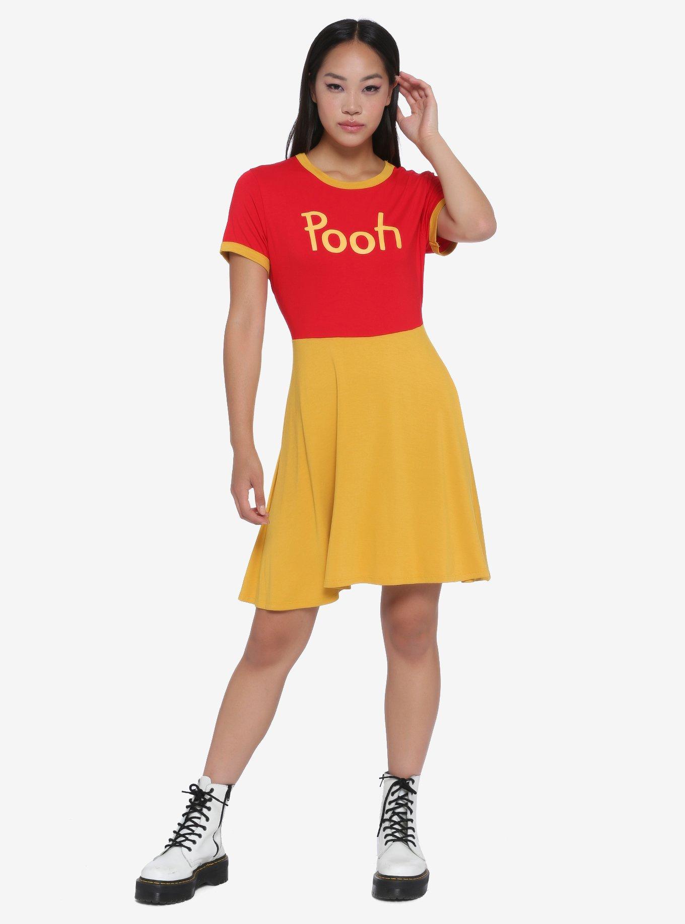 Disney Winnie The Pooh Ringer Dress, MULTI, alternate