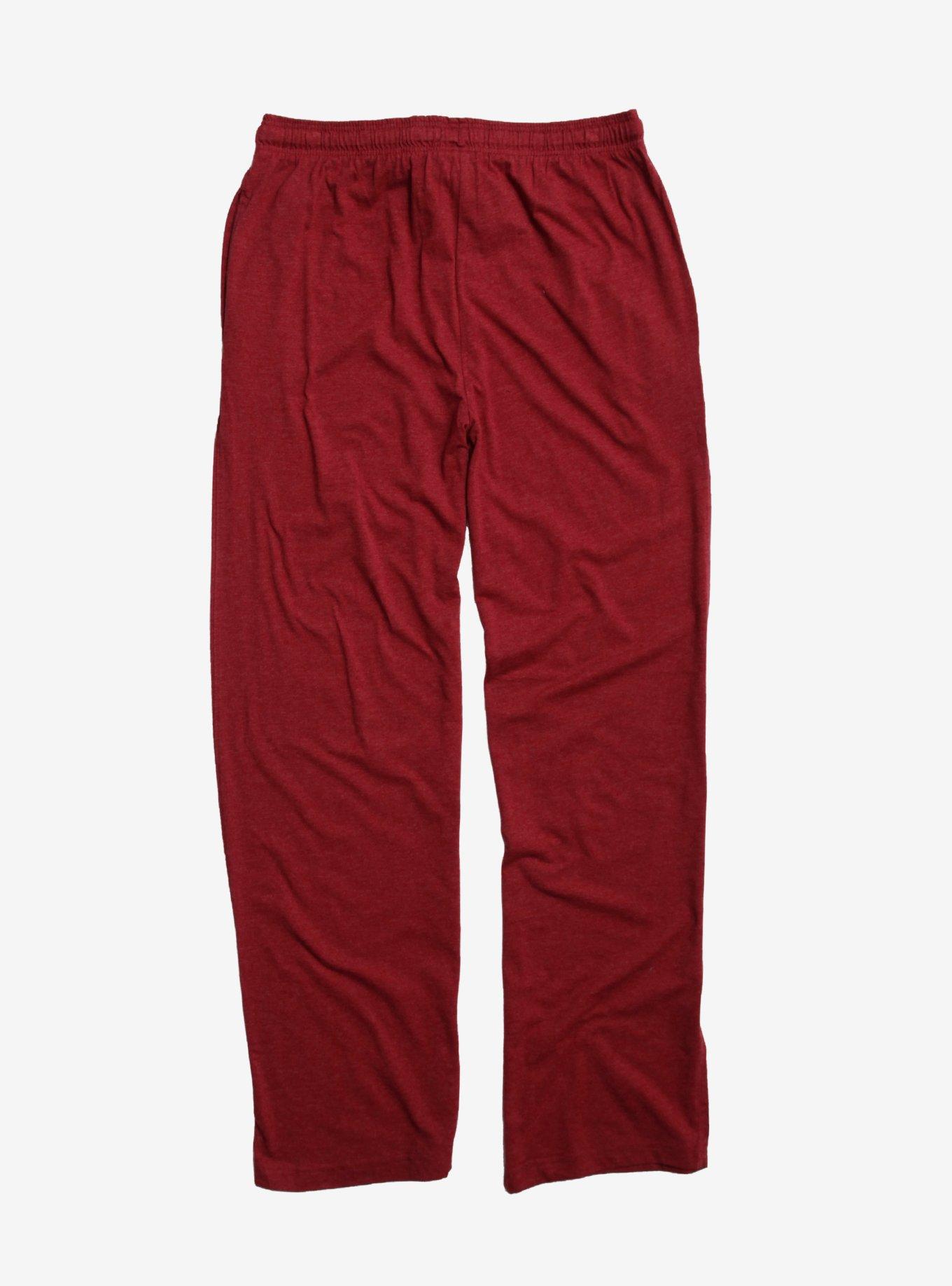 Fullmetal Alchemist: Brotherhood Logo Pajama Pants, BURGUNDY, alternate