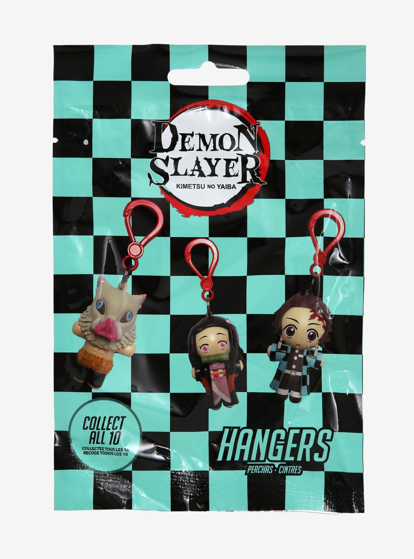 Demon Slayer: Kimetsu no Yaiba Hangers Blind Bag Figural Clips, , alternate