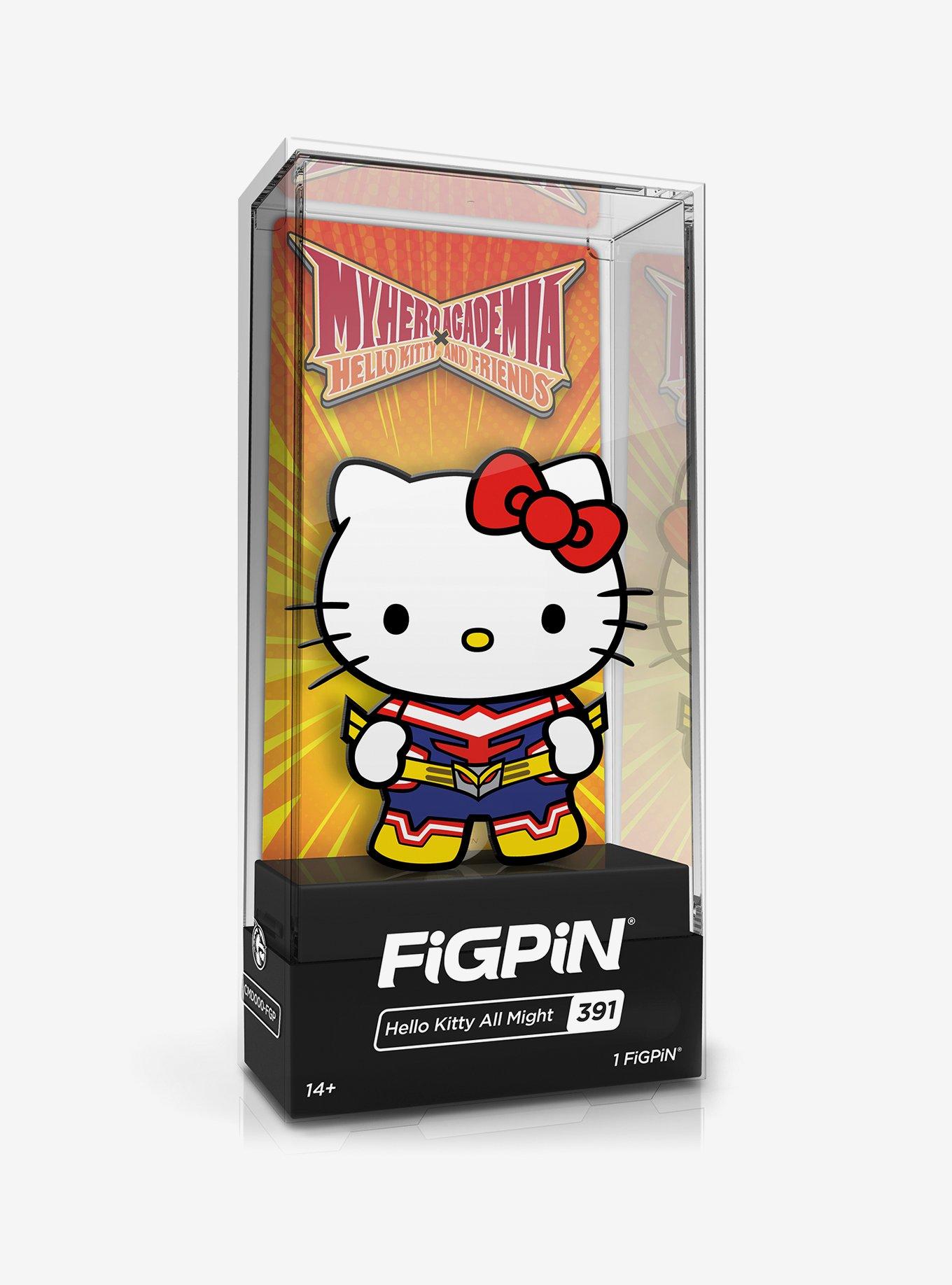 FiGPiN My Hero Academia x Hello Kitty and Friends Hello Kitty All Might Enamel Pin, , alternate