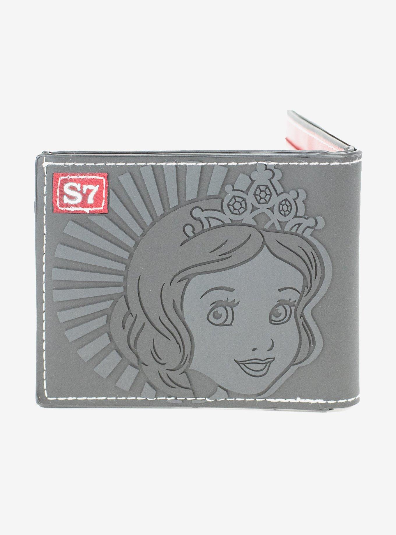 Disney Snow White Poisoned Apple Face Bifold Wallet, , alternate