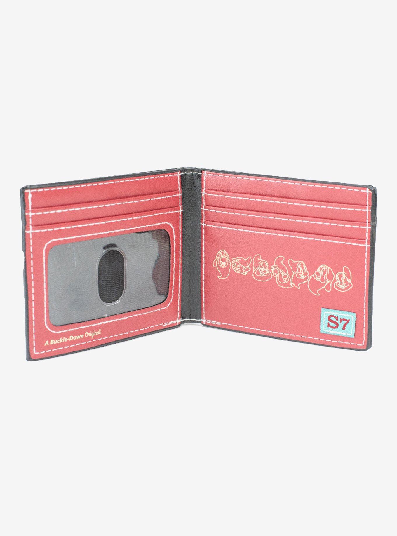 Disney Snow White Poisoned Apple Face Bifold Wallet, , alternate