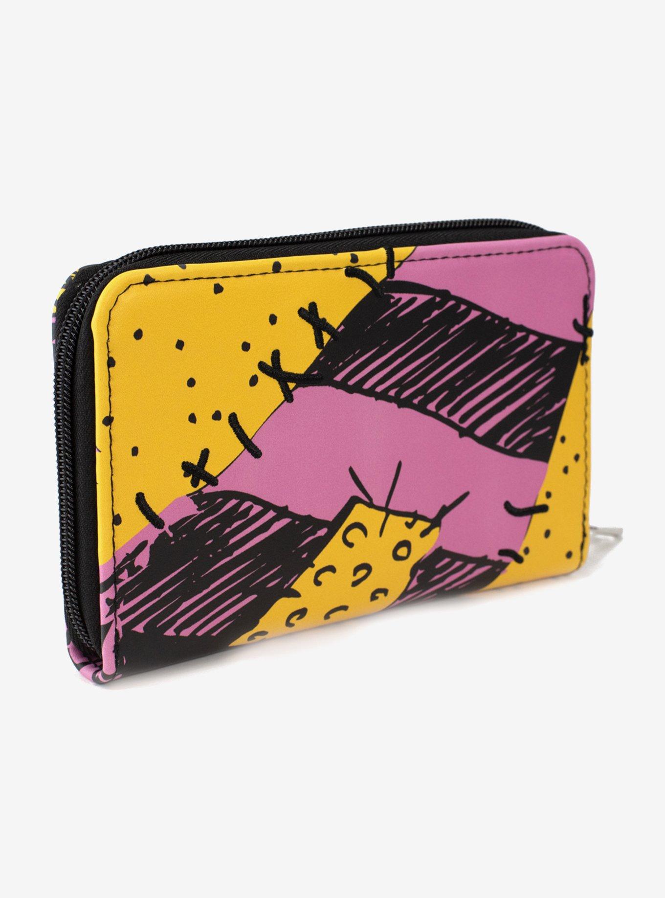 The Nightmare Before Christmas Sally Patchwork Zip Around Wallet, , hi-res