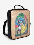 Loungefly Disney Beauty And The Beast Stained Glass Pin Mini Backpack, , alternate
