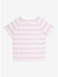 Hell No Planchette Stripe Girls Crop T-Shirt Plus Size, MULTI, alternate