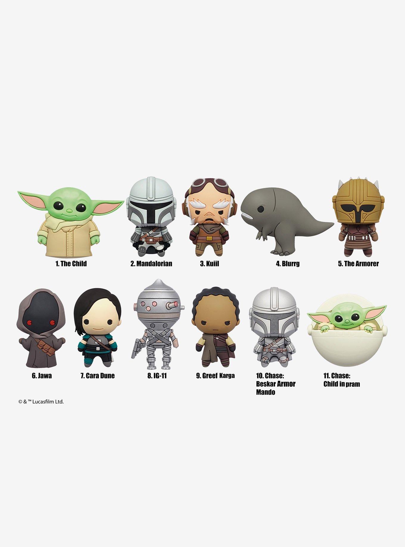 Star Wars The Mandalorian Blind Bag Figural Bag Clip, , alternate