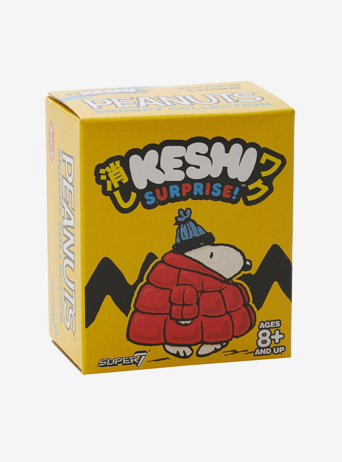 Super7 Peanuts Keshi Surprise Snoopy Blind Box Mini Figure & Sticker Set, , alternate