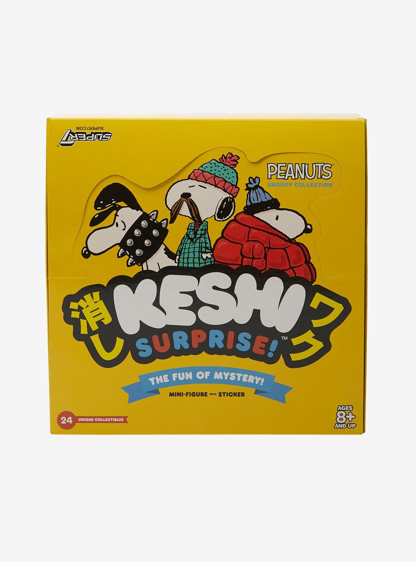 Super7 Peanuts Keshi Surprise Snoopy Blind Box Mini Figure & Sticker Set, , alternate