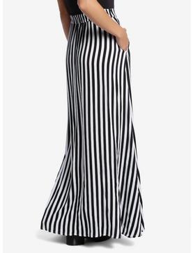 Black & White Stripe Maxi Skirt, , hi-res