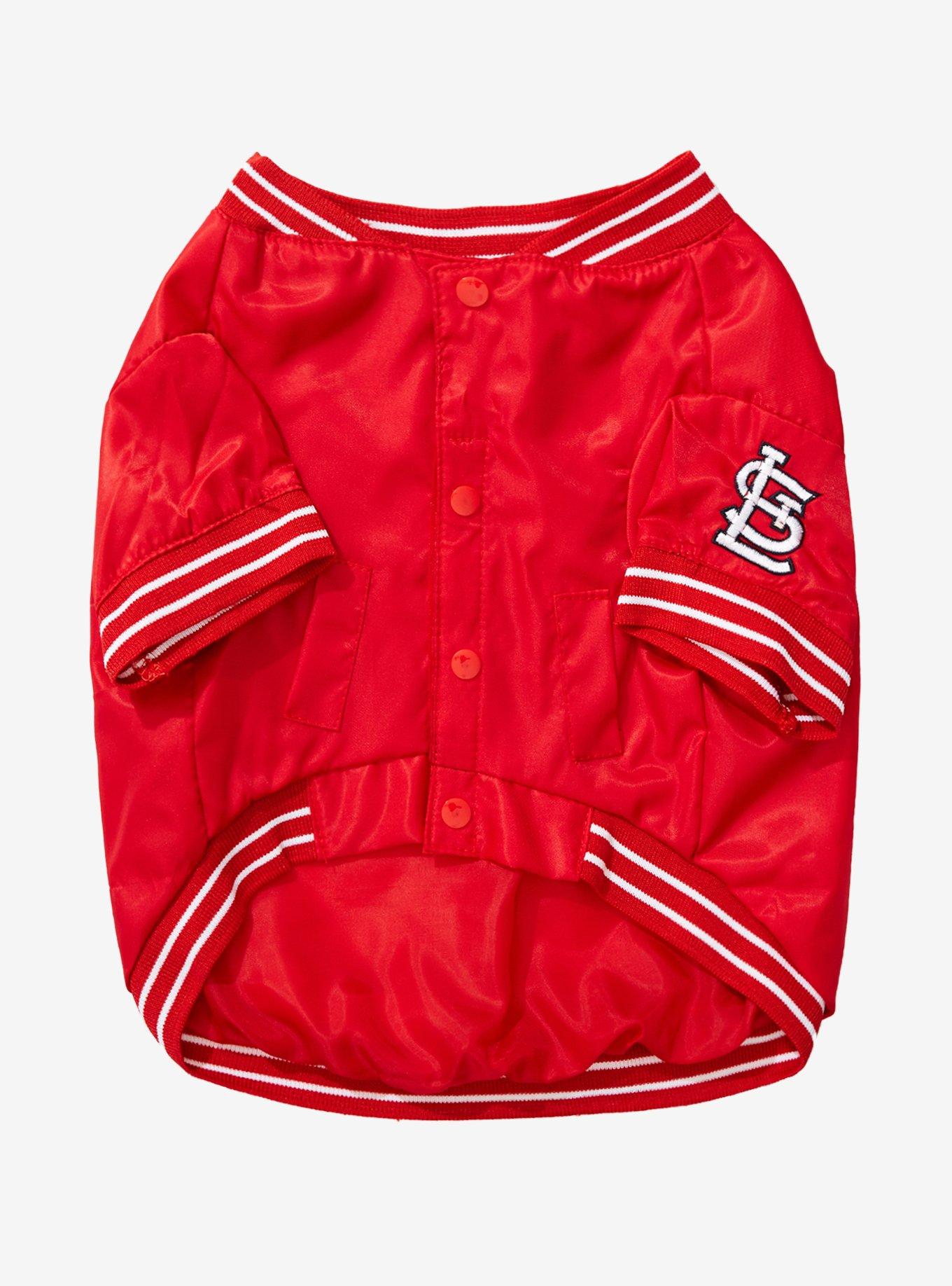 MLB St. Louis Cardinals Pet Dugout Jacket, MULTI, alternate