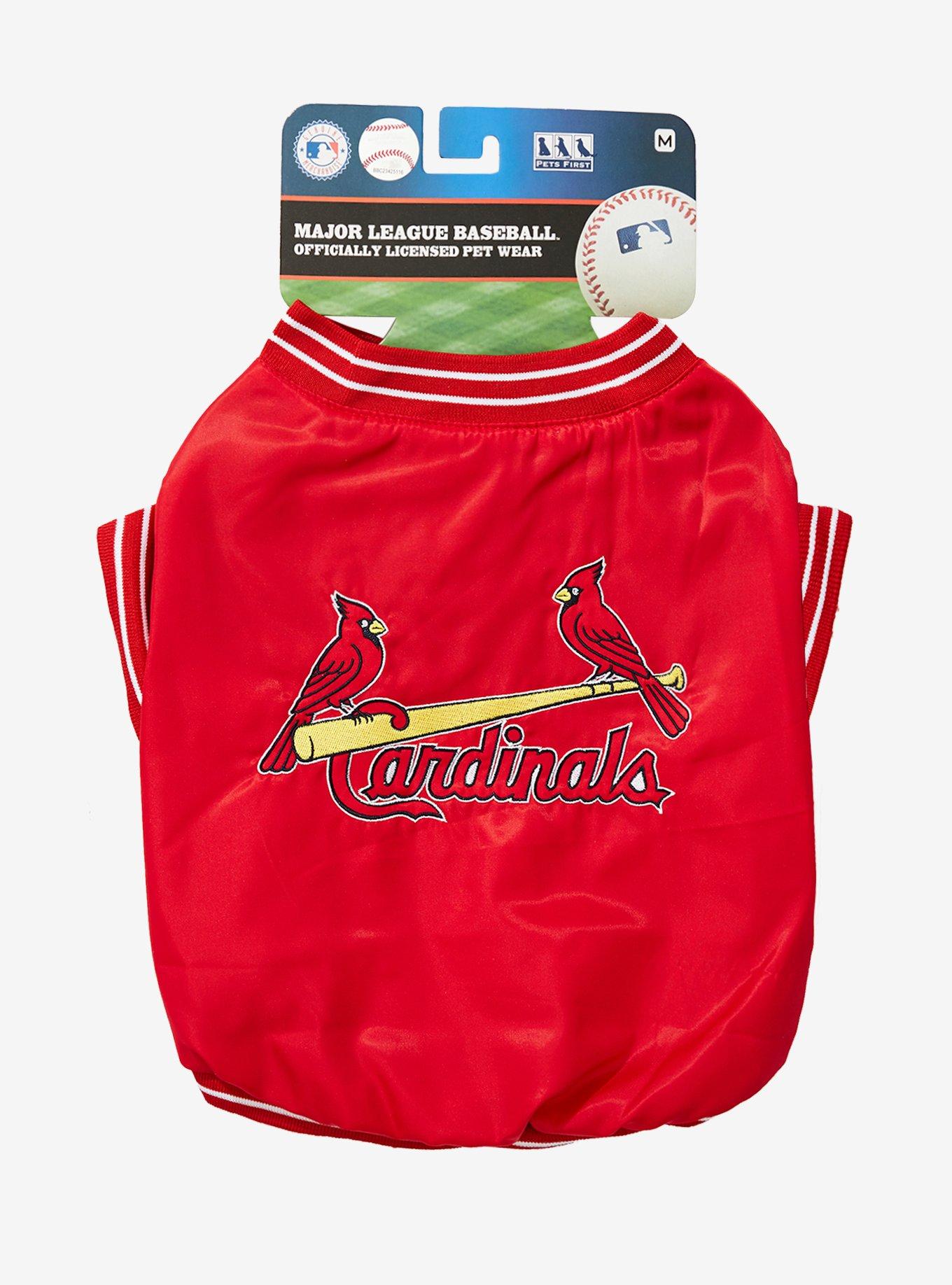 MLB St. Louis Cardinals Pet Dugout Jacket, MULTI, alternate