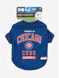 MLB Chicago Cubs Pet T-Shirt, MULTI, alternate