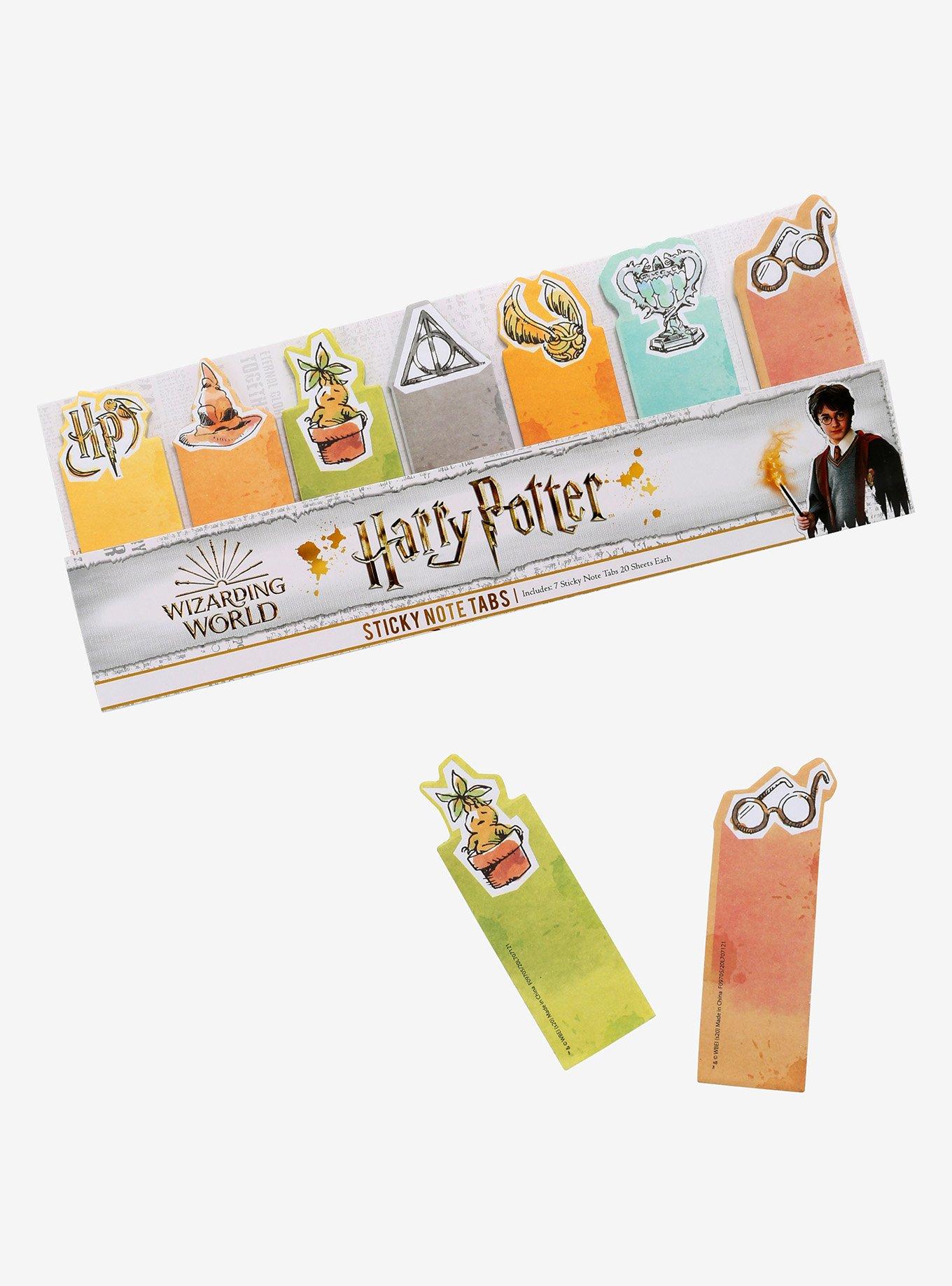 Harry Potter Hogwarts Sketch Sticky Note Tabs - BoxLunch Exclusive, , alternate