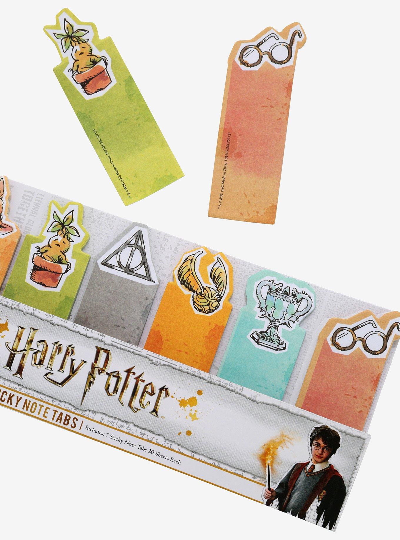 Harry Potter Hogwarts Sketch Sticky Note Tabs - BoxLunch Exclusive, , alternate