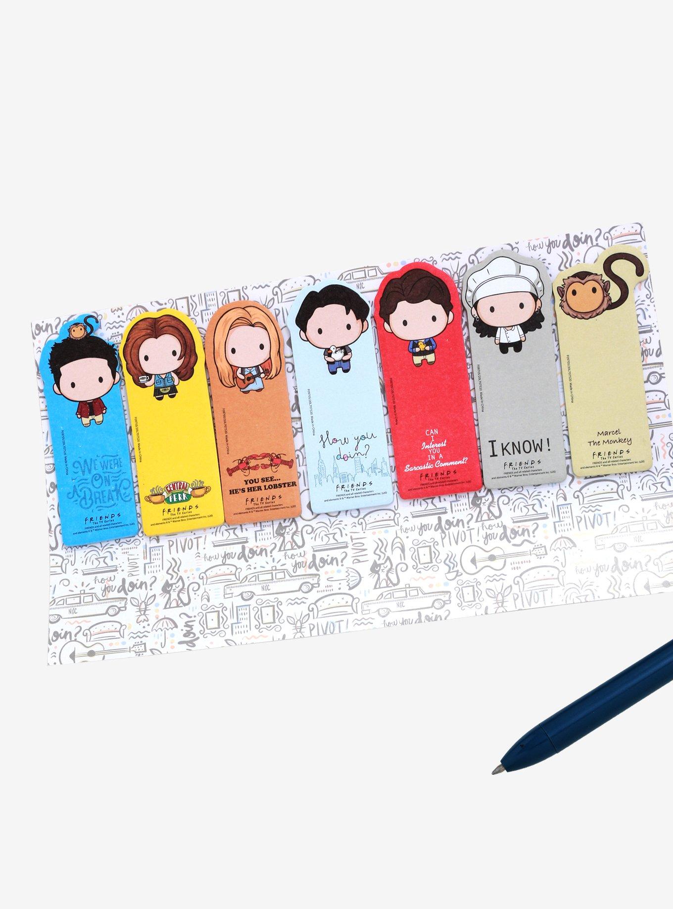 Friends Chibi Sticky Note Tabs - BoxLunch Exclusive, , alternate
