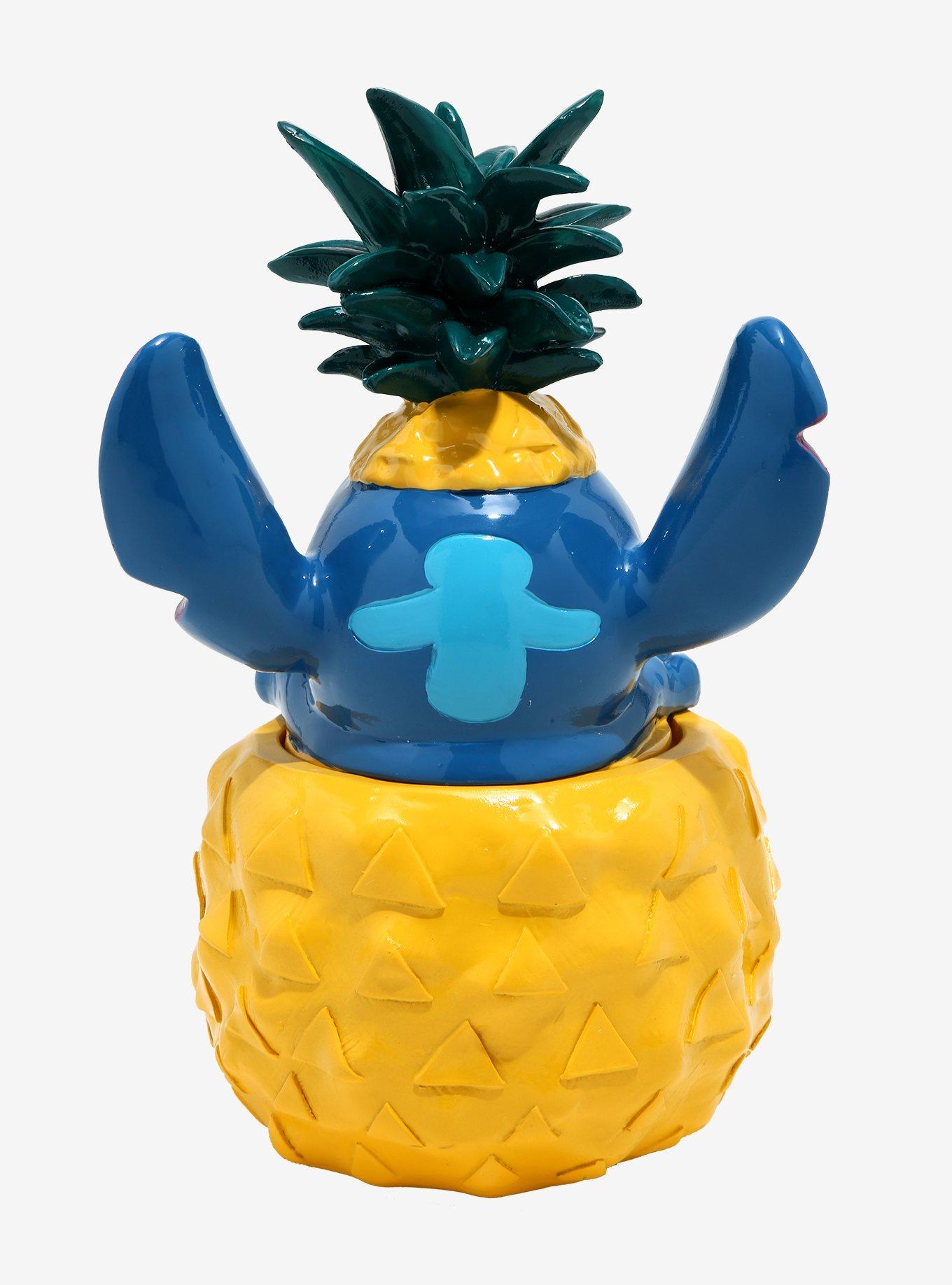 Disney Lilo & Stitch Pineapple Stitch Trinket Jar, , alternate