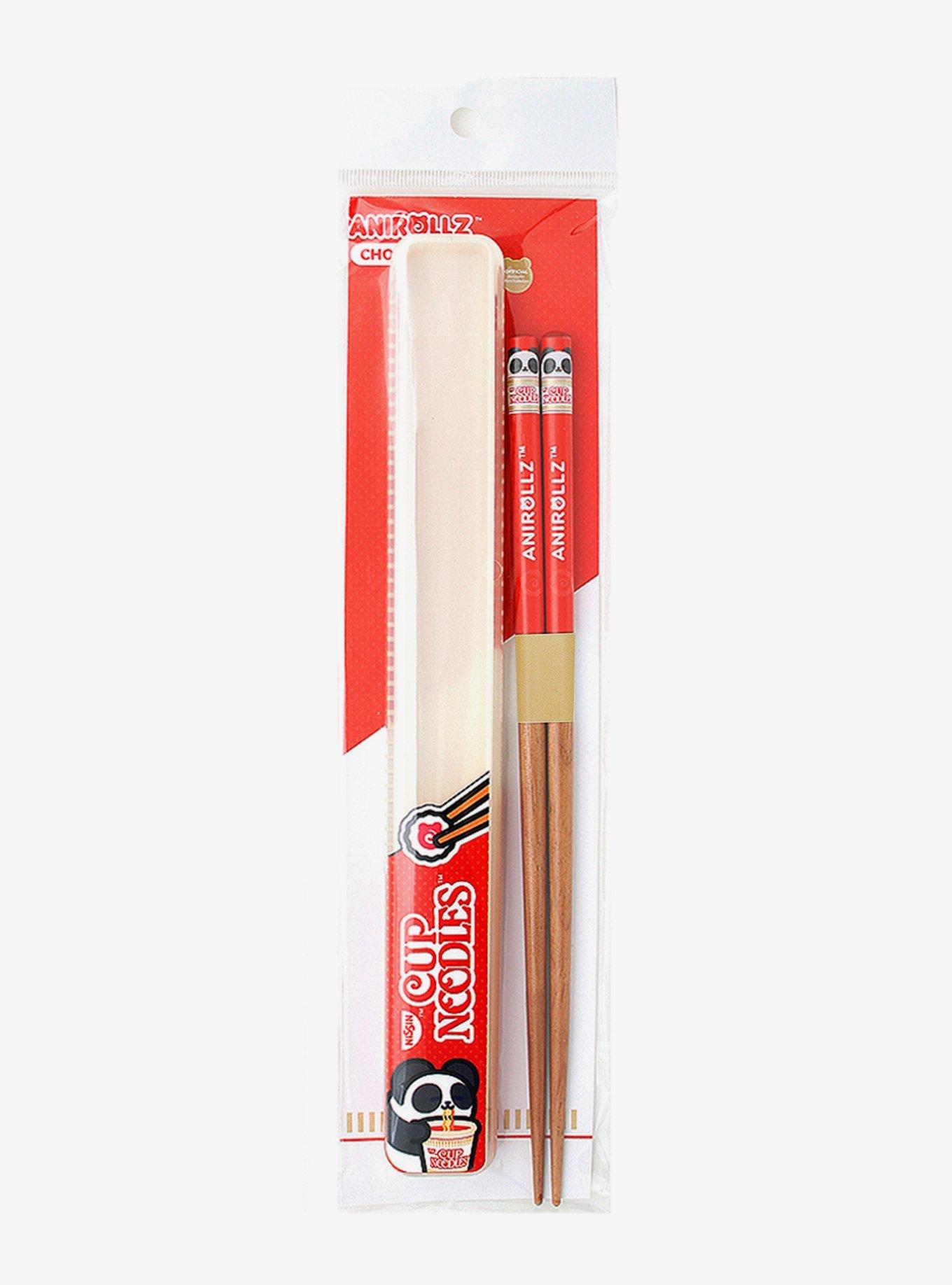 Anirollz X Nissin Cup Noodles Pandaroll Chopsticks, , alternate
